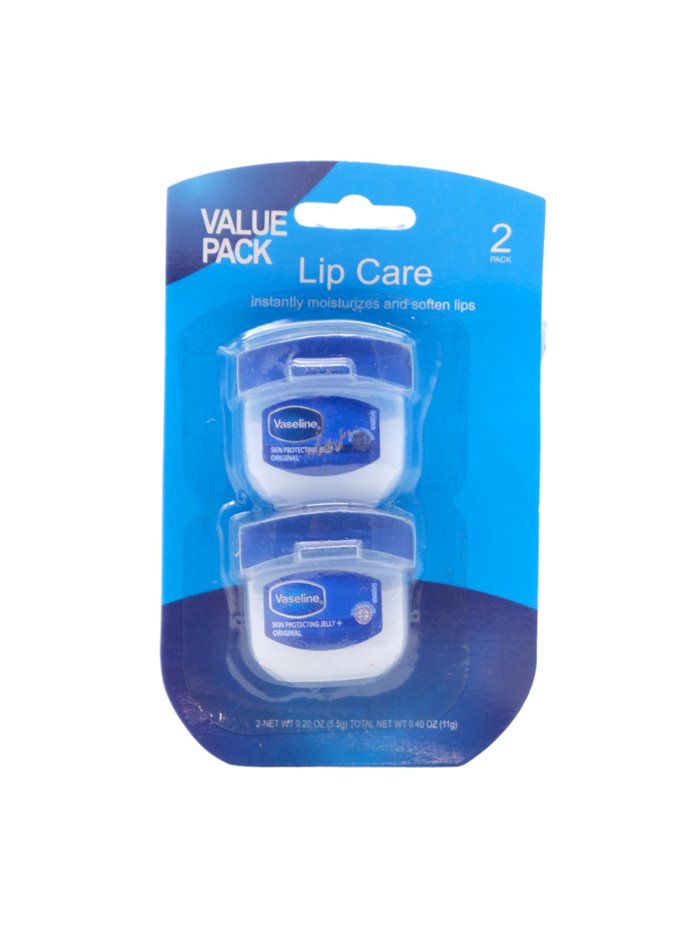 28058 - Vaseline Lip Care Value Pack, 2ct. (Pack of 12) - Box:  - Loc: J2
