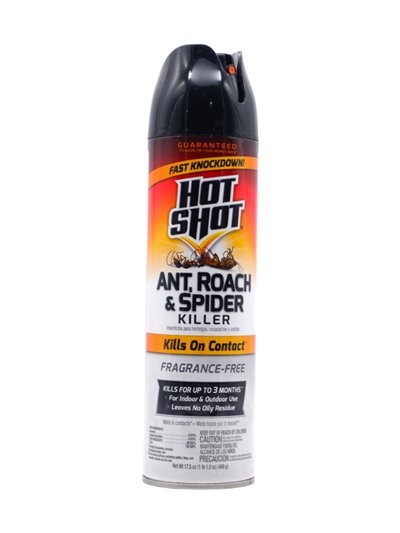 28162 - Hot Shot Ant, Roach/Spider Killer Unscented- 17.5 oz. - Box:  - Loc: I13