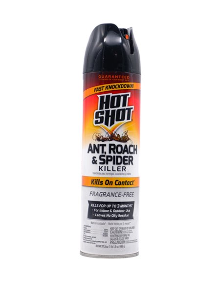 28162 - Hot Shot Ant, Roach/Spider Killer Unscented- 17.5 oz. - Box:  - Loc: I13