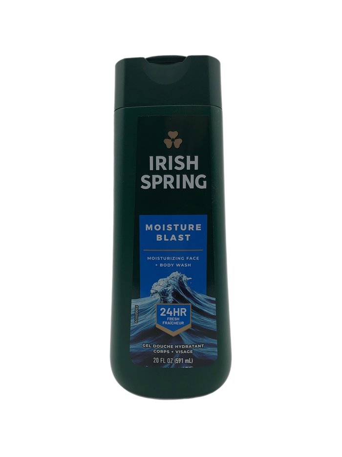 28170 - Irish Spring Body Wash, Moisture Blast - 20 fl. oz. - Box:  - Loc: I1