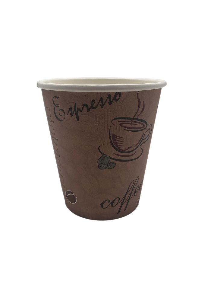 28209 - Paper Coffee Cups (Brown), 10 oz. - 1000 ct. M.D.Cup - Box:  - Loc: Q4