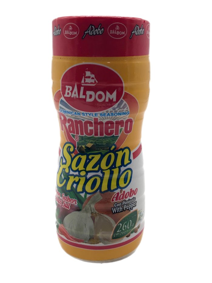 28249 - Ranchero Sazón Criollo With Pepper - 9.2oz. (Case of 24) - Box:  - Loc: G11