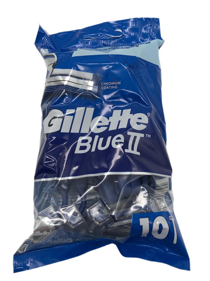 28333 - Gillette Blue II  10ct - Box:  - Loc: L0