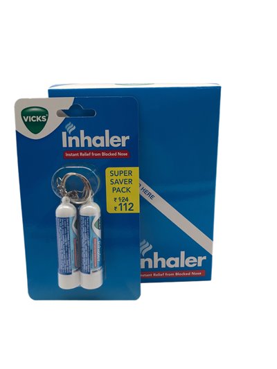 28372 - Vicks Inhaler (Box) 6/2pk Key Ring - 2/0.5ml. (112). (Case of 12) - Box:  - Loc: J0