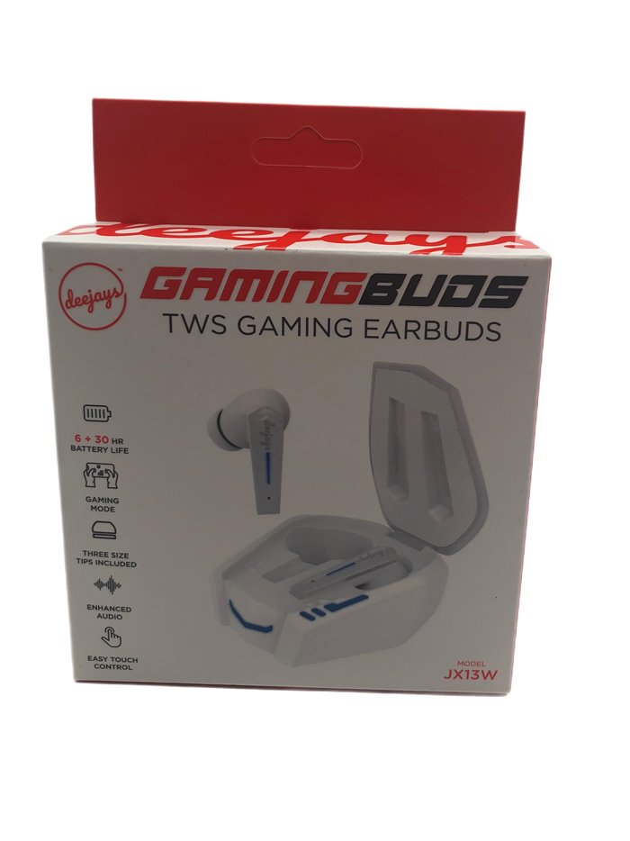 28405 - Gaming Bud Earbuds JX13W - Box:  - Loc: 