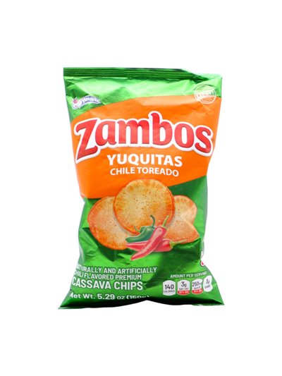 28474 - Zambos Yuquitas Chile Toreado - 5.29oz (Case of 24) - Box:  - Loc: N5
