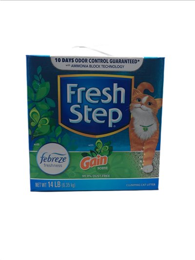 28524 - Fresh Step Giant Extreme Clay Cat Litter (Box), 14 Lb - (Pack of 3). No. FSGS14 - Box:  - Loc: S2