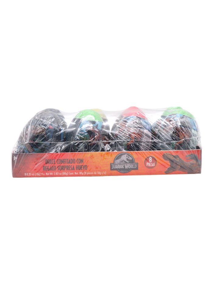 28527 - Mega Surprise Egg, Jurassic World- 6ct/10g - Box:  - Loc: L12