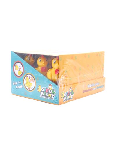 28556 - Ginger Snap. Joyful Henny Gumball Machine (Bubble Gum, Strawbewrry & Blueberry Flavor) - 12 Count - Box:  - Loc: L7