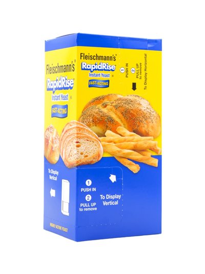 28609 - Fleischann's RapidRise Instant Yeast - 3/0.25oz (Pgk of 20) - Box:  - Loc: R6