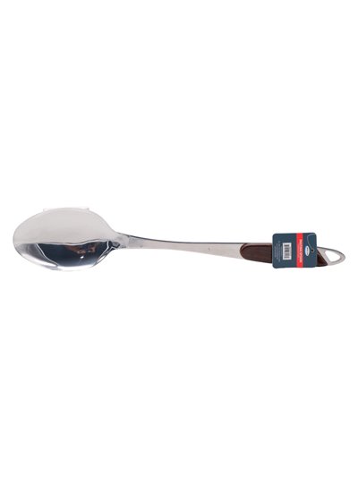 28673 - Ali Kitchen 21" Stainless Steel Pasting  Spoon W/ Wooden Handle (3218) - Box:  - Loc: J9