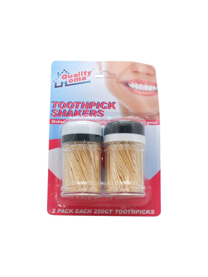 34338 - Round Toothpicks Dispenser - 250ct/2 Pack - Box:  - Loc: K7