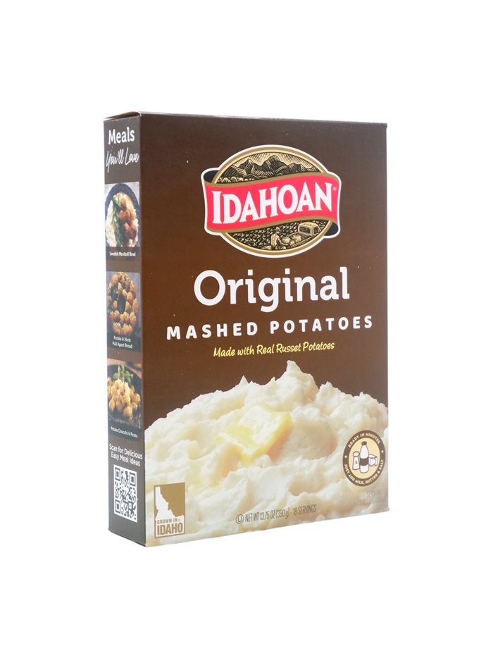 34419 - Idahoan. Mashed (Original) Potaotes - 13.75oz (Case Of 12) - Box:  - Loc: G3