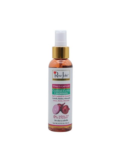 34459 - Rose Jolie (Control Caída/Crecimiento) Tónico Capilar. 17oz. (Case of 12) - Box:  - Loc: I2