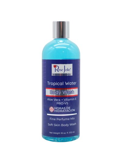 34469 - Rose Jolie. Tropical Water. Body Wash.  - 18 fl. oz. - Box:  - Loc: I2