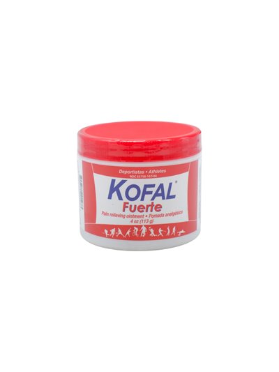 34450 - Kofal Fuerte ( Red/Rojo ) - 4oz. - Box:  - Loc: J0