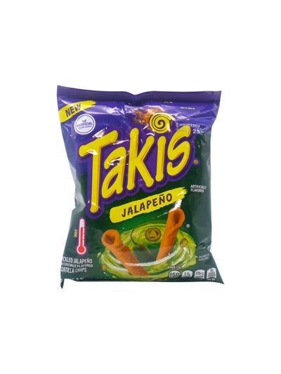 34584 - Barcel Takis Jalapeño Hot - 4 - 3.25 oz (Case of 20) - Box:  - Loc: P1